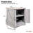 Versatile Farmhouse End Table with Charging and Storage Options-1572676330