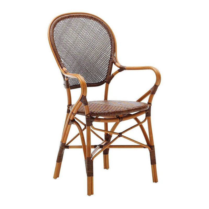 Chaise avec accoudoirs Jenkintown, Cerisier