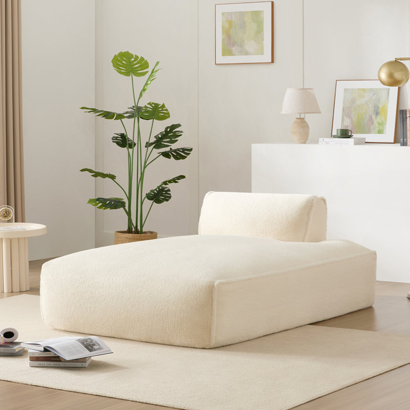 Canapé modulaire surdimensionné 72 ", Beige