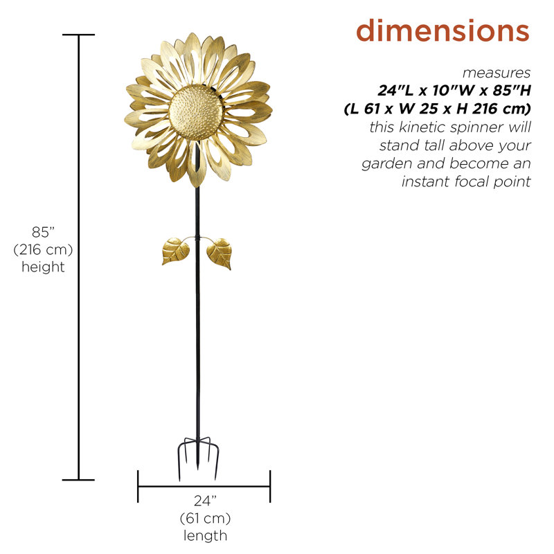 Piquet de jardin 85 "H Selasi, Bronze