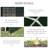 Avarca Outsunny 6 x 3 m Party Tent Gazebo