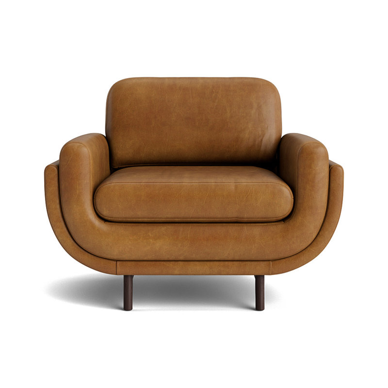 Regatta Upholstered Armchair, Java, Bedford - Saddle