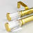 1-1/8 Inch  Adjustable Single Window Curtain Rod Set-5420383