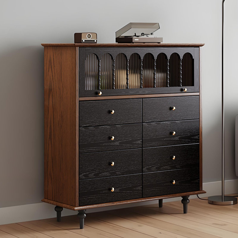 Buffet simple en bois massif avec rangement