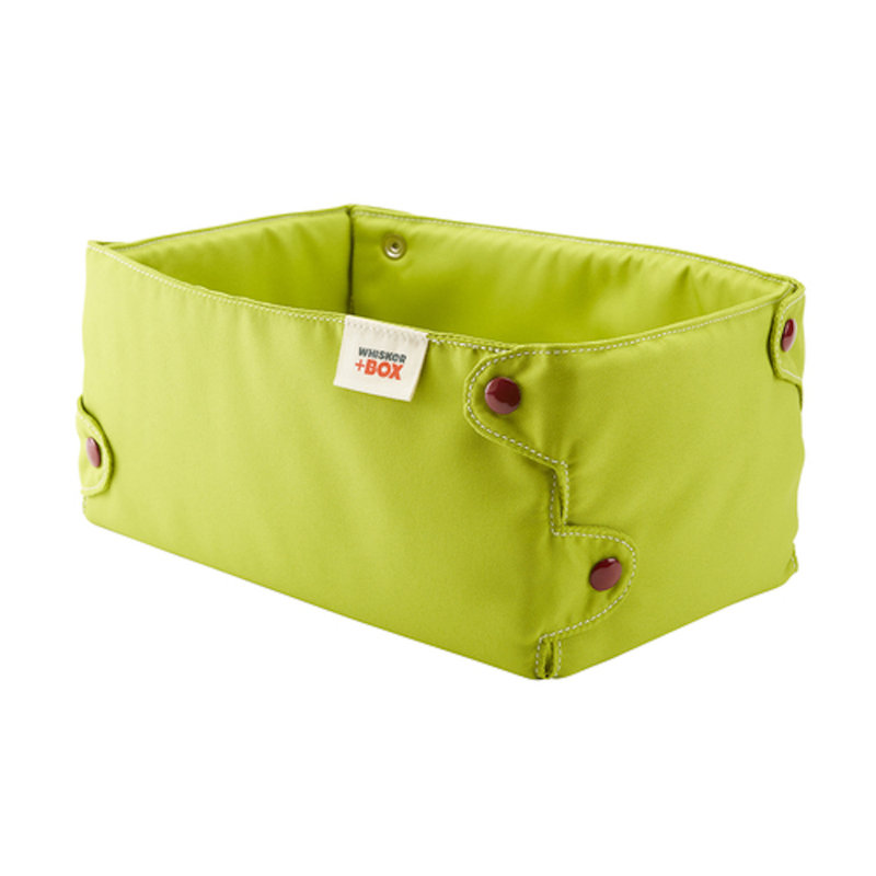 Lit pour chat Designer, Vert lime / Rouge