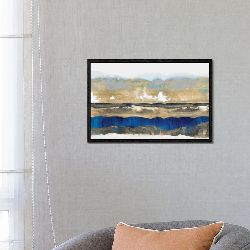 Rachel Springer - Print on Canvas, 66.04 cm H x 45.72 cm W, Black Floater Framed