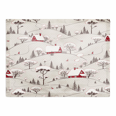 Shulin Polyester No Pattern Rectangle Placemat