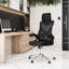 Chaise de bureau ergonomique Essential avec appui-tête et soutien lombaire