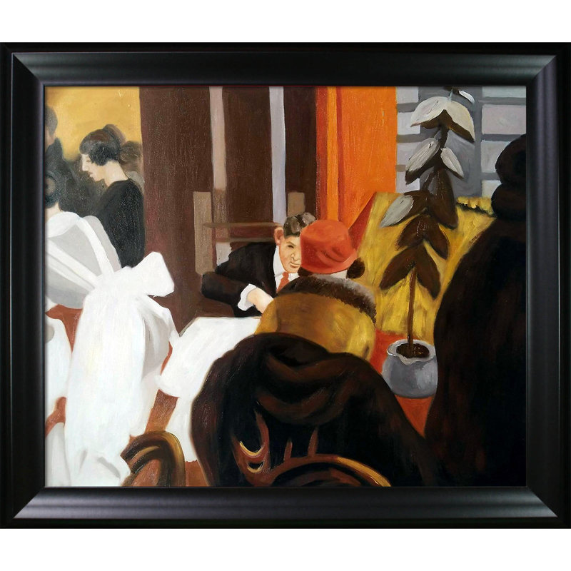 Peinture encadrée sur toile par Edward Hopper