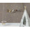 Murale 3D avec paysage d'étoiles