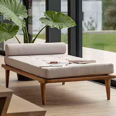 Chaise longue rembourrée Mykena