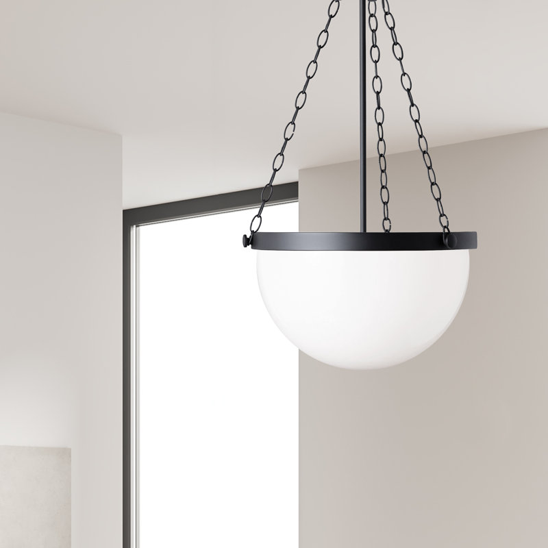 Kavell 1 - Light Single Pendant, Matte Black