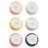  Reflections 6 Piece Assorted Stoneware Bowl Set -1480519594
