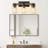 Edgware 3-Light Dimmable Wooden Bathroom Vanity Light with Clear Glass Shade-234687276