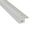 3.3Ft Drywall Aluminum LED Channel 3-Pack, End Profile, 5/7" (Nominal) Channel Width, End Caps And 1 Frosted Lens Included