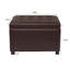 Banc de rangement avec repose-pieds 24 po-118617775