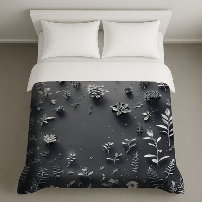 Housse de couette Succulent Bedding Floral Minimalist