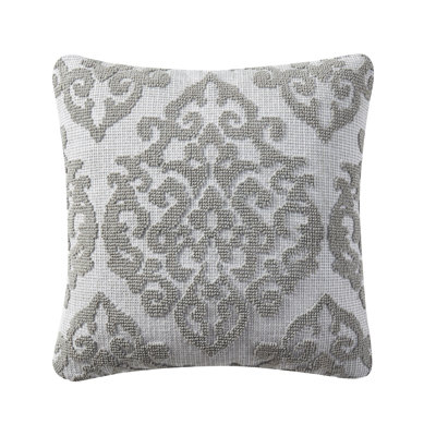 Bristol 20" x 20" Damask Cotton Decorative Pillow