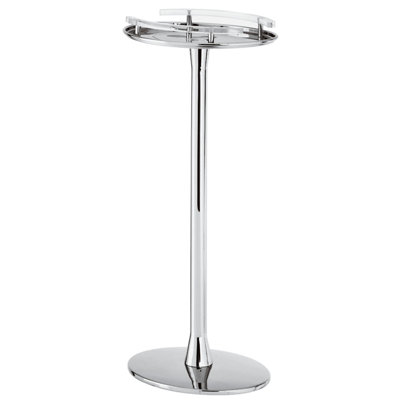 Bamboo Stainless Steel Bucket Stand