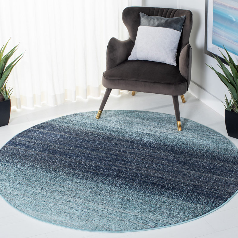 Abbie-Mae Performance Abstract Rug, Round 6'