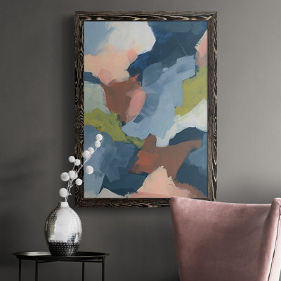 «Thorson Soft Indigo Atmosphere II», reproduction d'un seul cadre photo sur toile