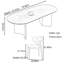 Ensemble de table à manger et de chaises durables.-106921076