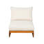 Fauteuil de jardin Lazy Acacia, beige