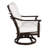 Coco Cushioned Dining Swivel Rocker