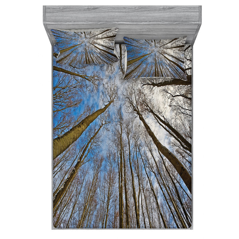 Microfiber Sheet Set, Full Sheet Set with Fitted Sheet
