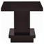Ensemble de tables basses 3 pièces Cappuccino