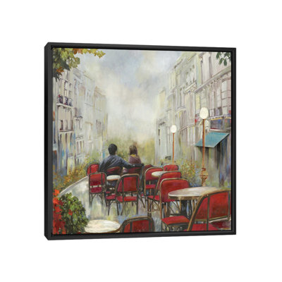 «Paris Café» par PI Studio - Giclée sur toile tendue avec châssis