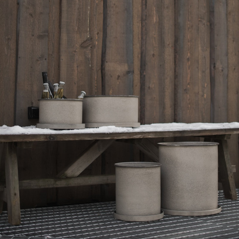 Plant Bowl 2-Set Beige S/L
