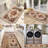 Vintage Faux Nylon Fleece Non-Slip Kitchen Mat & Runner (Set of 3)-235533676
