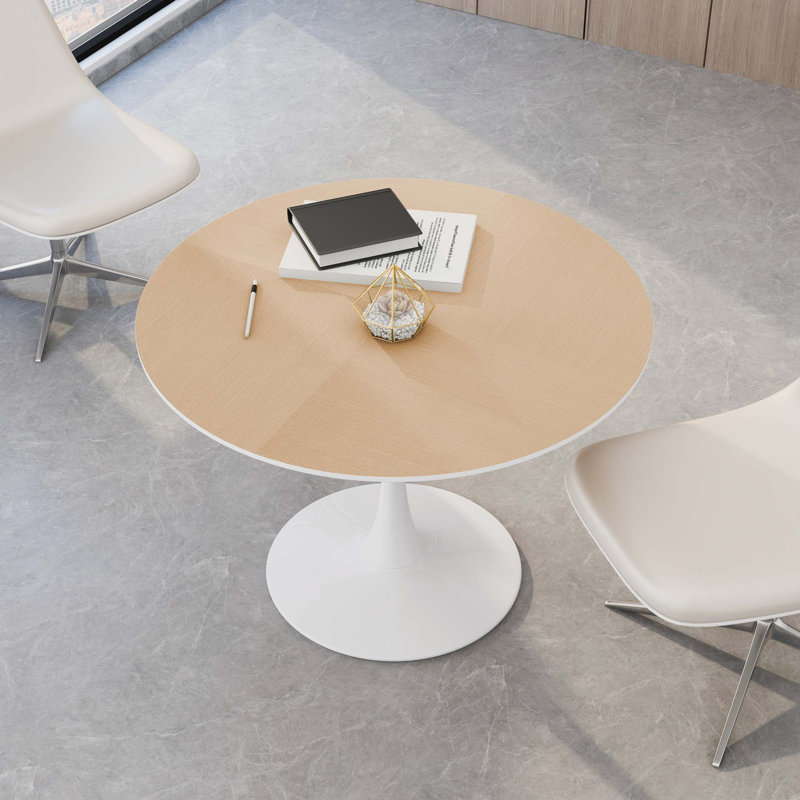 Table de salle à manger VEMSTKOJ, H 29,33 po x L 42 po x l 42 po, Naturel, Naturel