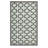 Warren Hand Woven Flat Weave Wool/Cotton Geometric Rug in Light Blue-17572130