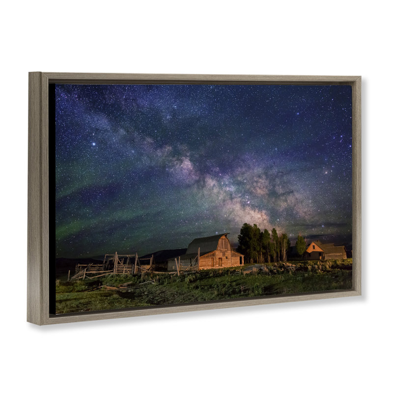 Cadre flottant Nebula Sky, Cadre flottant orme Montalcino, H 21 po x l 31 po