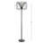 Carnesville 61'' Black Traditional Floor Lamp