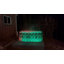 Spa gonflable noir Relxtime élégant avec lumières DEL à changement de couleur, chauffage de 104 po et 130 jets d'air de 73 po x 73 po x 26 po-120541469