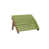 Kiwi Green Top/Antique Mahogany Base