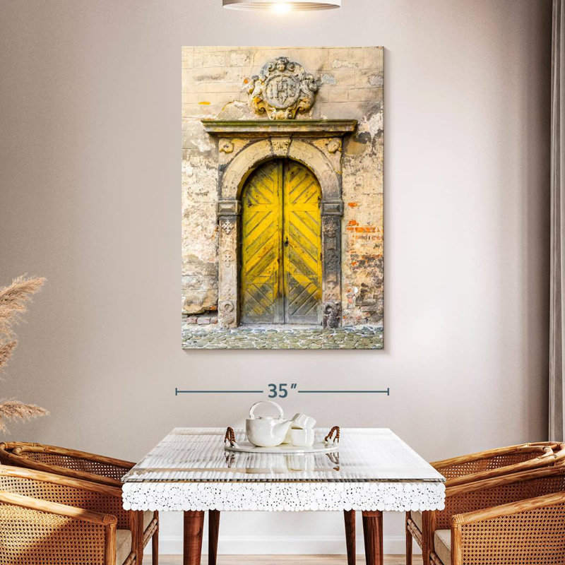 Lilie Moravian Door, 51" H x 34" W