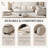 Modular Upholstered Sectional Sofa Set-500748799