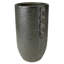 Vase Joren avec détails latéraux, noir