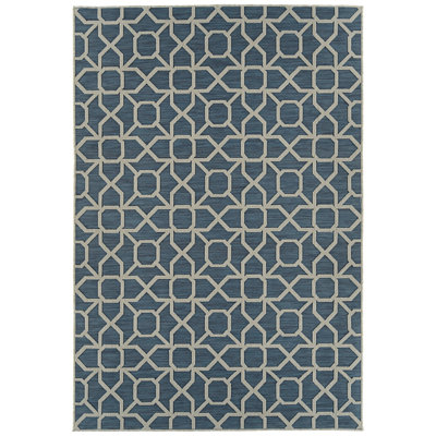 Contemporary Transitional Geometric Textured High-Low Cut & Loop