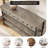 53" Console Sofa Table w/ 3 Drawers,3 Tiers Industrial Wood Entryway Sofa Table w/ Metal Frame, Narrow Long Behind Couch Table,Hallway Table-960586933