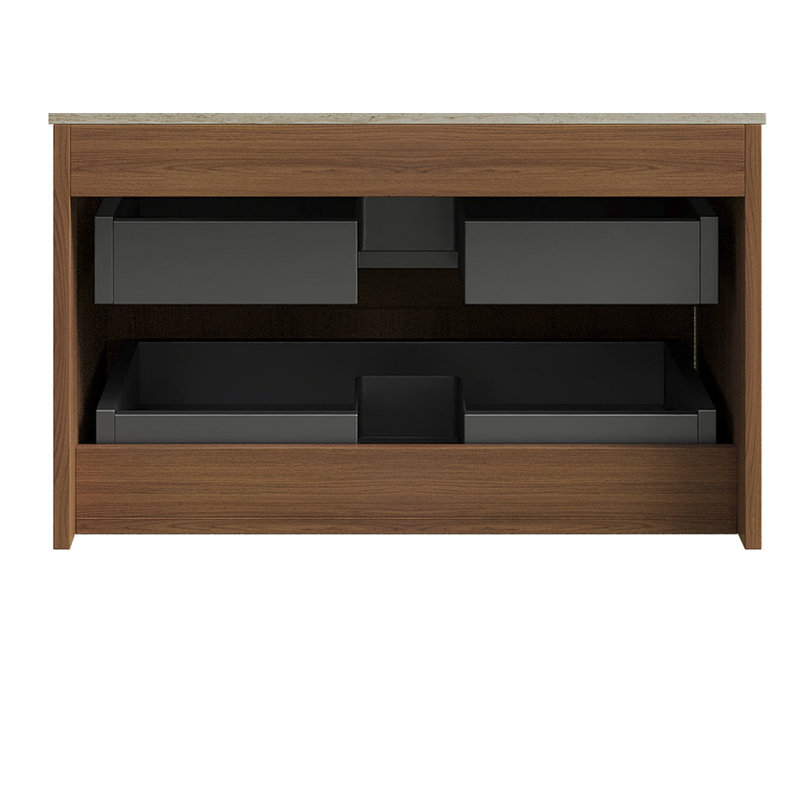 Armoire murale 30 po avec 2 tiroirs