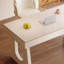Bureau moderne et simple en pierre blanche-456677048