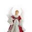 18'' Handmade Fabric Lighted Tree Topper-40153076