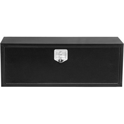 Steel Underbody Truck Box with t-Handle Latch, Truck Toolbox with Durable Lock, Tool Chest for Storage by WFX Utility