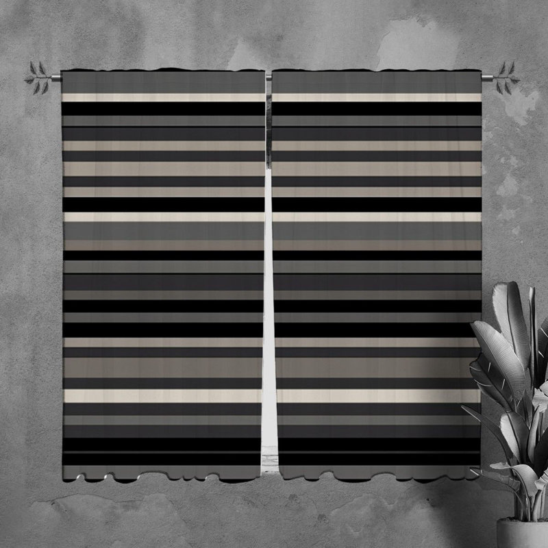 Tonneson Room Darkening Curtain Pair, 20" W x 61" L