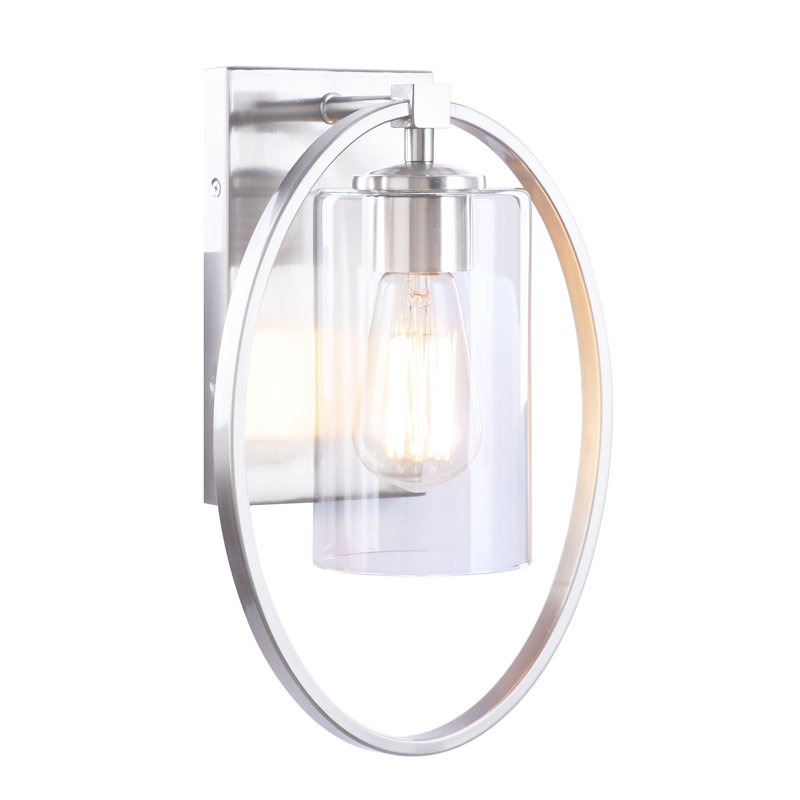 Applique pour salle de bain Aspen, Nickel satiné